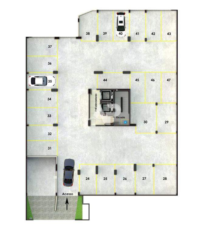 Subsolo 1 - Garagem