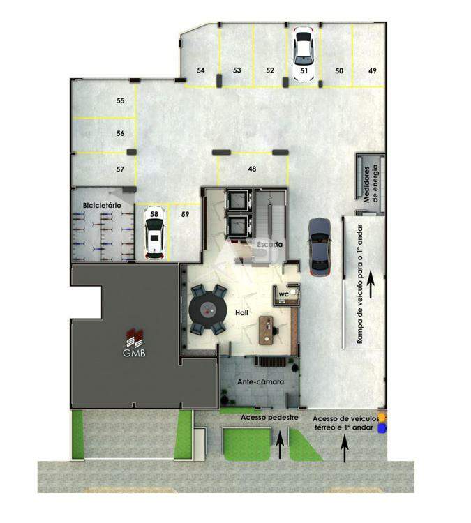 Térreo - Hall/Garagem