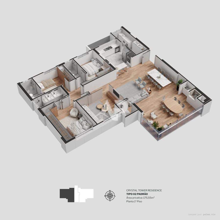 Apartamento tipo 2