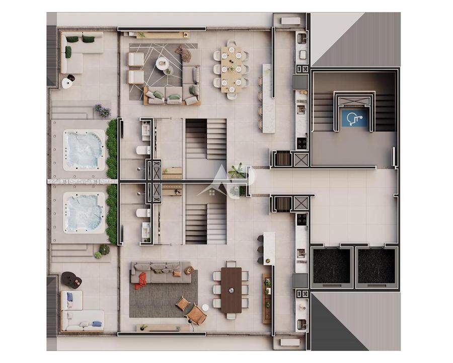 Cobertura Duplex - Andar Superior