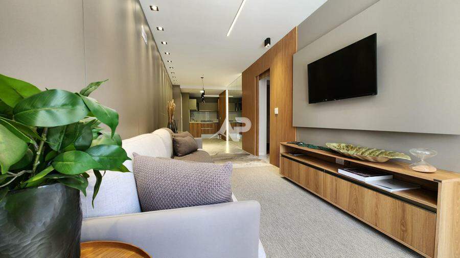Sala com dois ambientes 