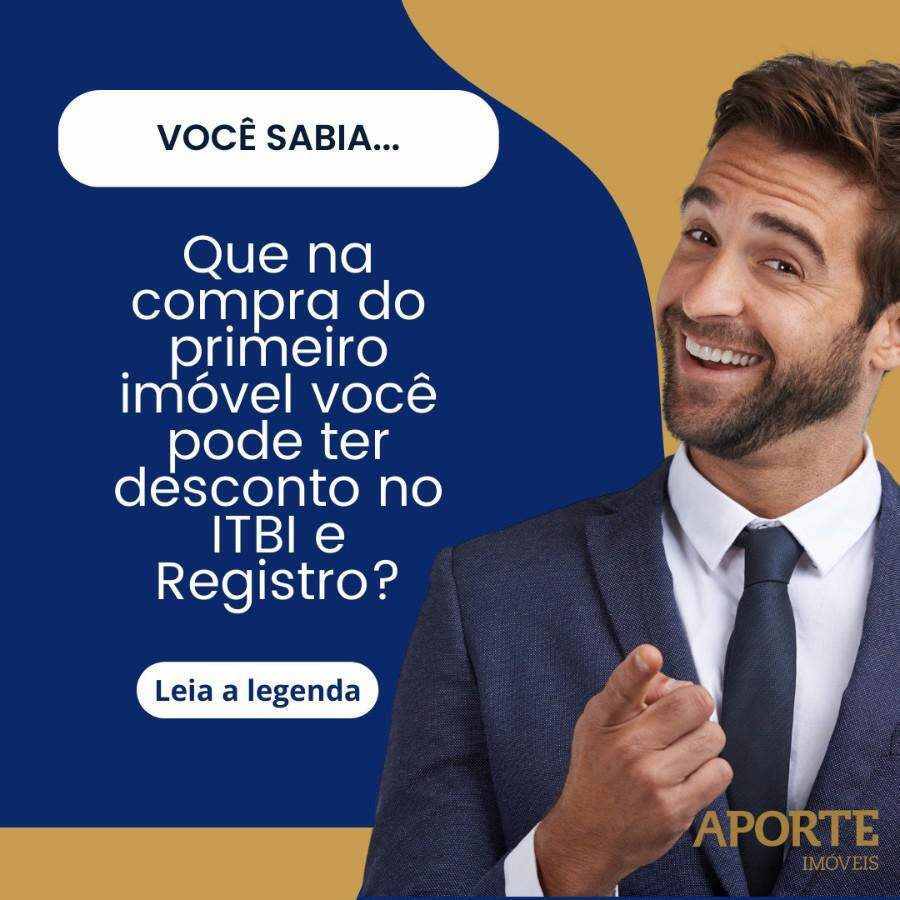 Possibilidade de desconto no pagamento do ITBI e Registro do im�vel!