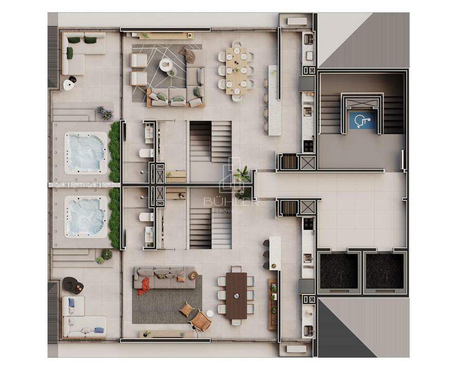 Cobertura Duplex - Andar Superior