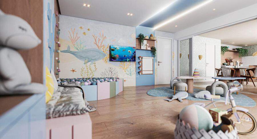 Espaço Kids integrado ao Salão de Festas