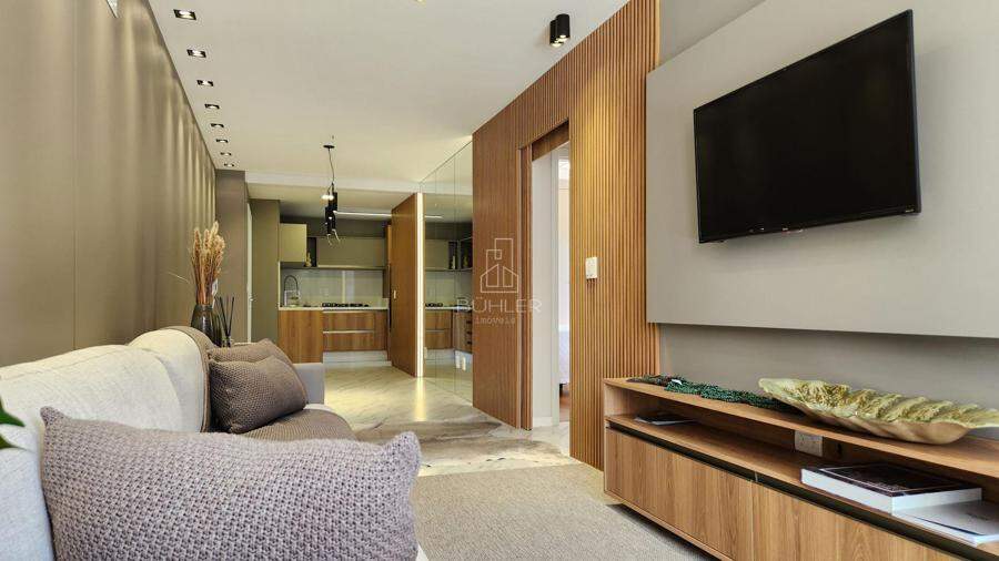 Sala com dois ambientes 