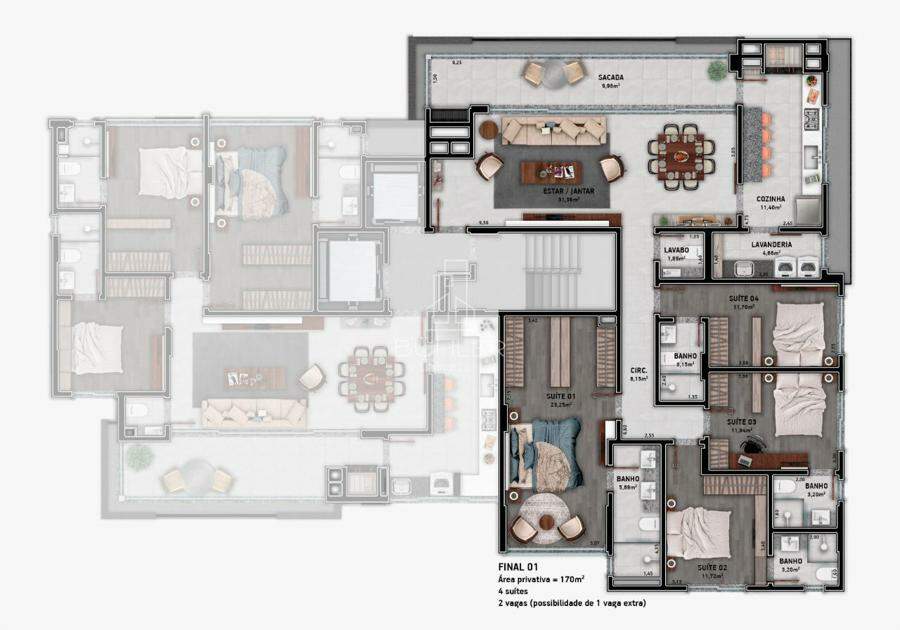 Planta Apartamentos 01