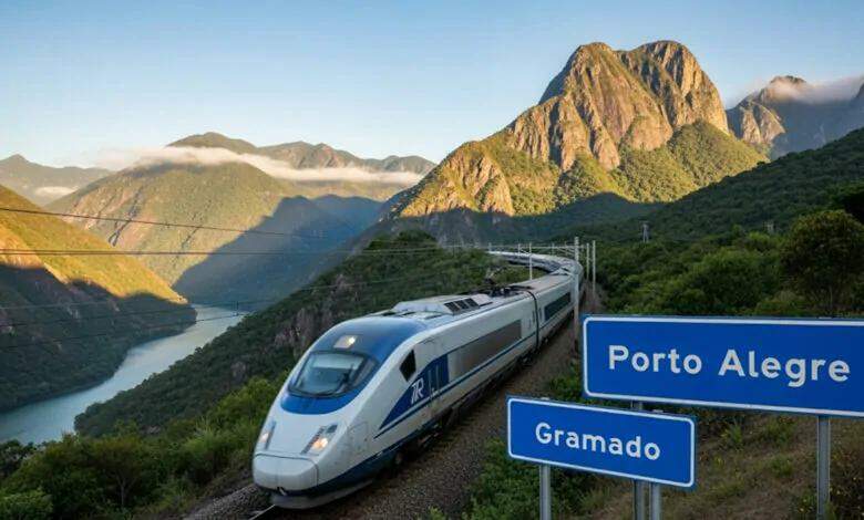 Trem Porto Alegre Serra Gaúcha: impacto na valorização imobiliária em Gramado e Canela