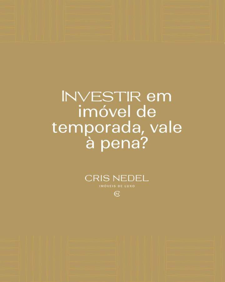 Investir em Imóvel de temporada Vale a Pena?