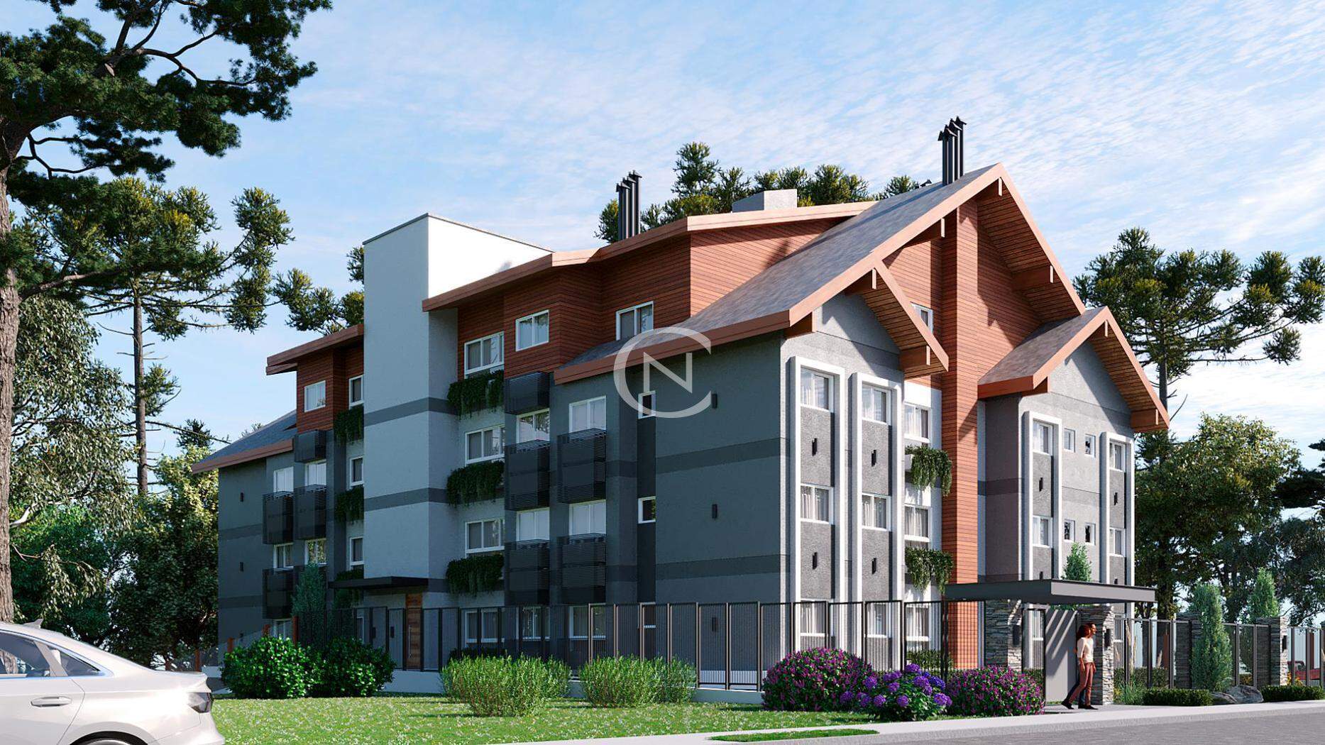 APARTAMENTO COM 64M² BAIRRO FLORESTA EM GRAMADO/RS | Floresta | Gramado