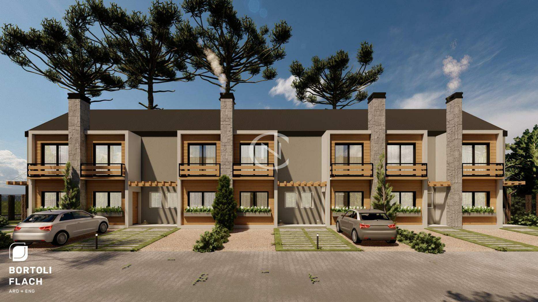 CASA GEMINADA COM 72M² EM GRAMADO/RS  | Vale dos Pinheiros | Gramado