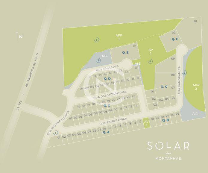 TERRENO NO SOLAR DAS MONTANHAS EM GRAMADO/RS | Várzea Grande | Gramado