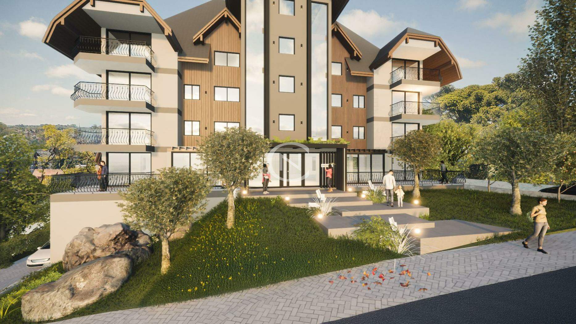APARTAMENTO NO RESIDENCIAL ULIVETO EM GRAMADO/RS | Floresta | Gramado