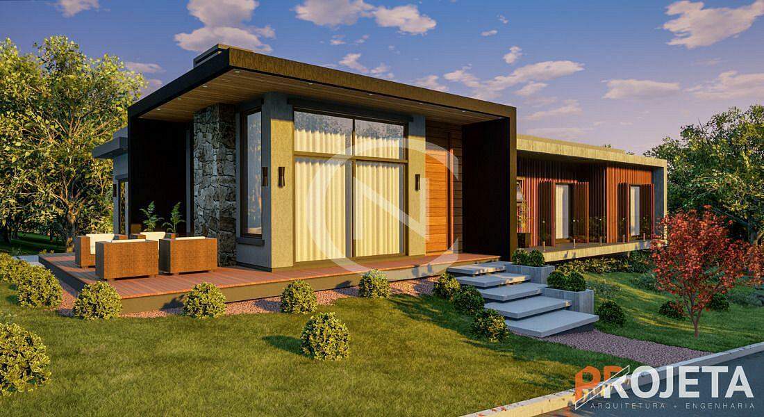 CASA NO LAGO NEGRO EM GRAMADO/RS COM 242,44M² | Loteamento Lago Negro | Gramado